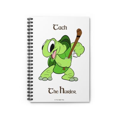 Tach- Spiral Notebook - Ruled Line
