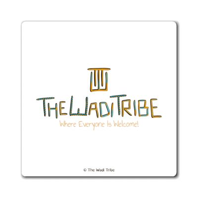 The Wadi Tribe Logo Fridge Magnet - Image 3