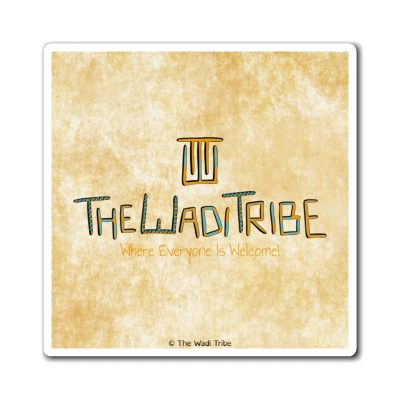 Classic Series, The Wadi Tribe Logo Fridge Magnet