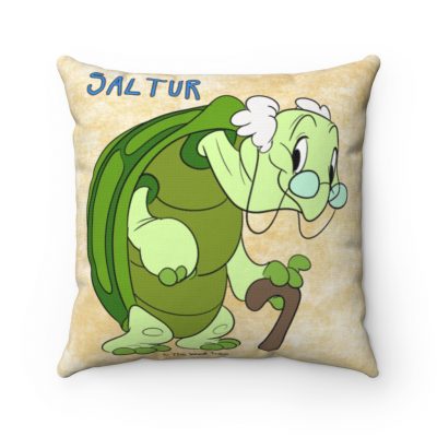 Vintage Saltur Spun Polyester Square Pillow