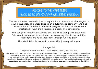  At Home Program COVID-19 for Kids & Parents-Coloured pdf - Image 2