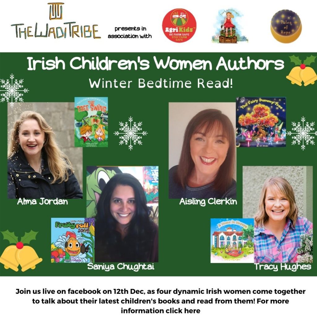 Four dynamic Irish children's authors get together to bring you 'WINTER BEDTIME READ.' Get comfortable and enjoy as they read from their books!