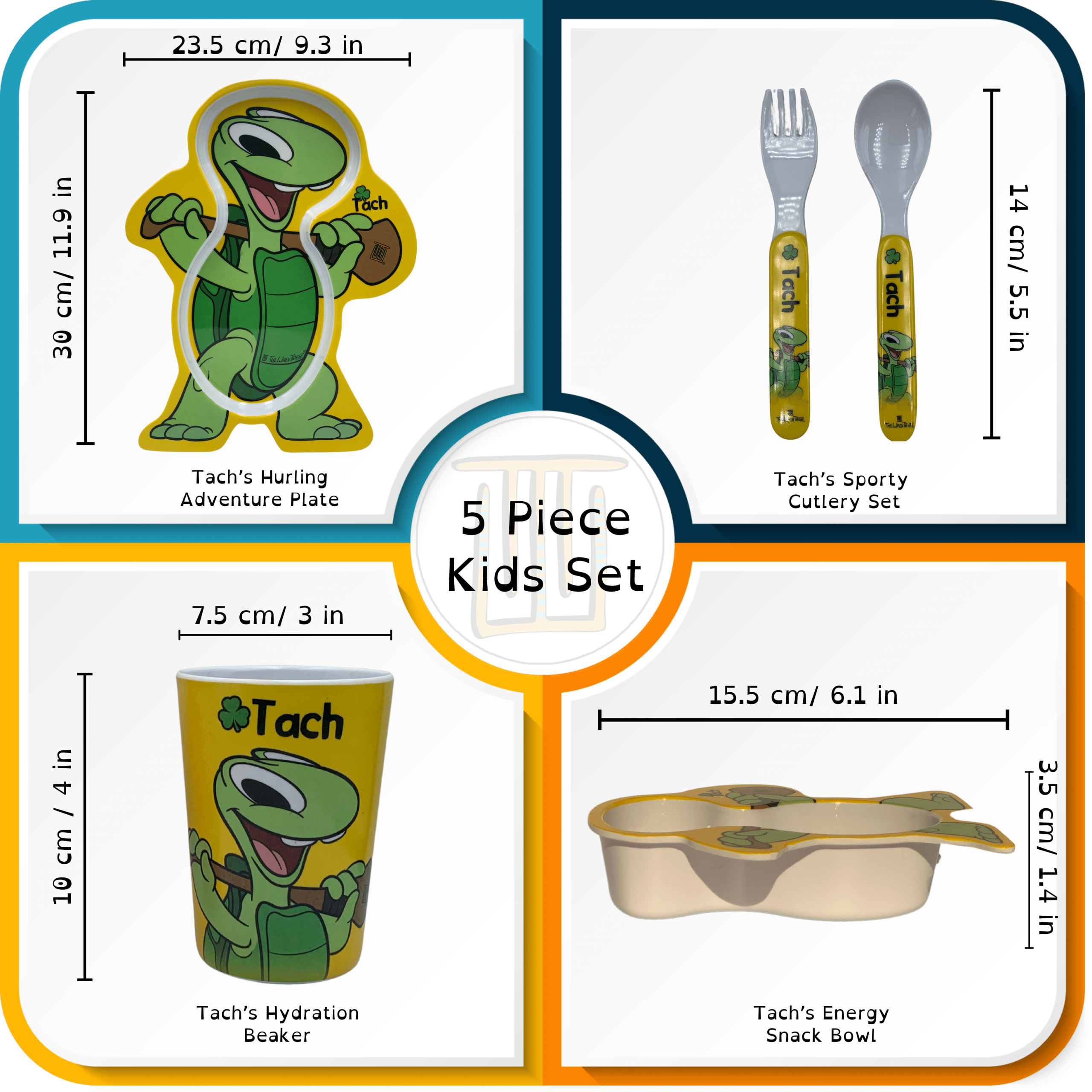 Tach's Hurling Hero Dinnerware Set - Image 5