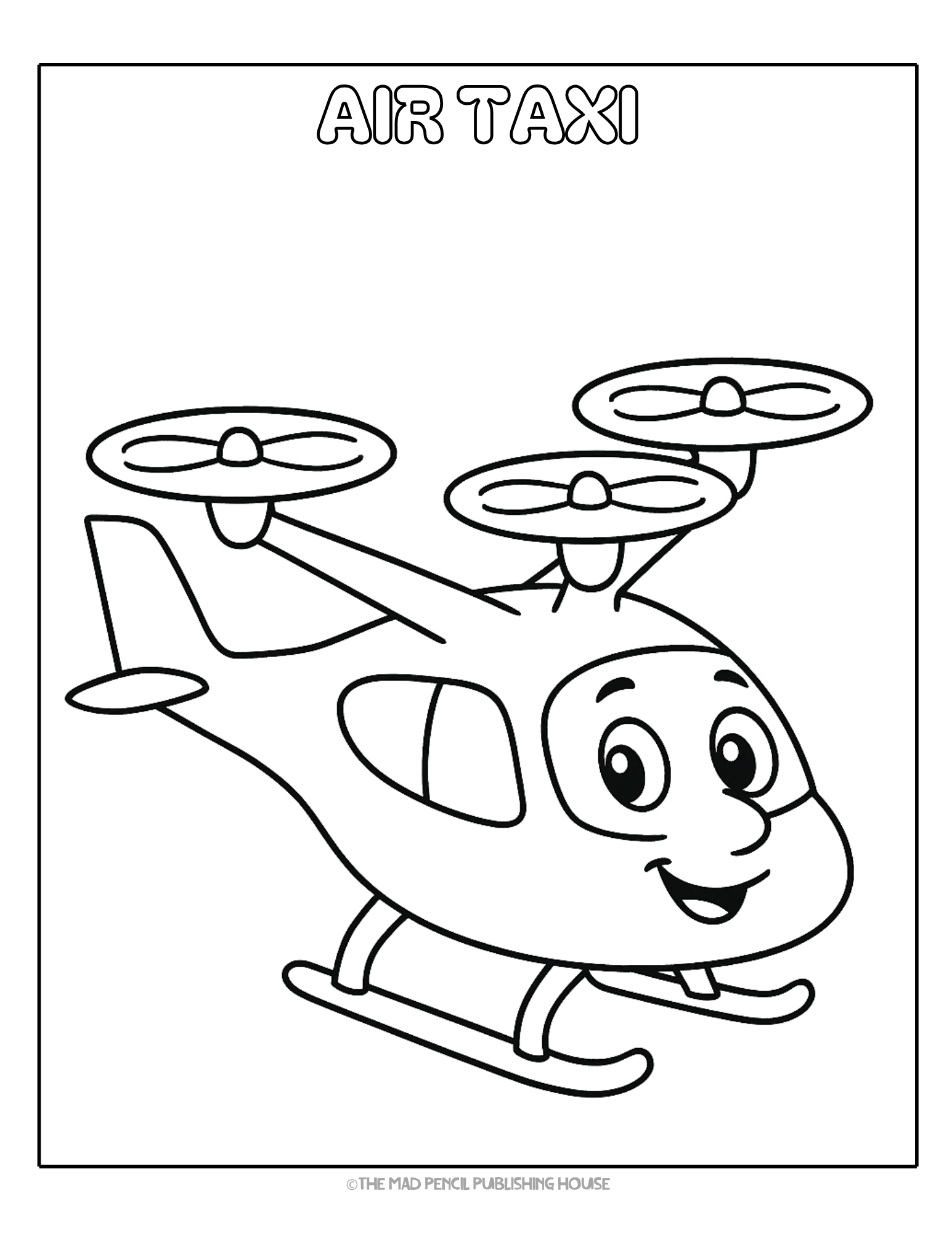 My First Big Future Wheels Coloring Book - Image 5