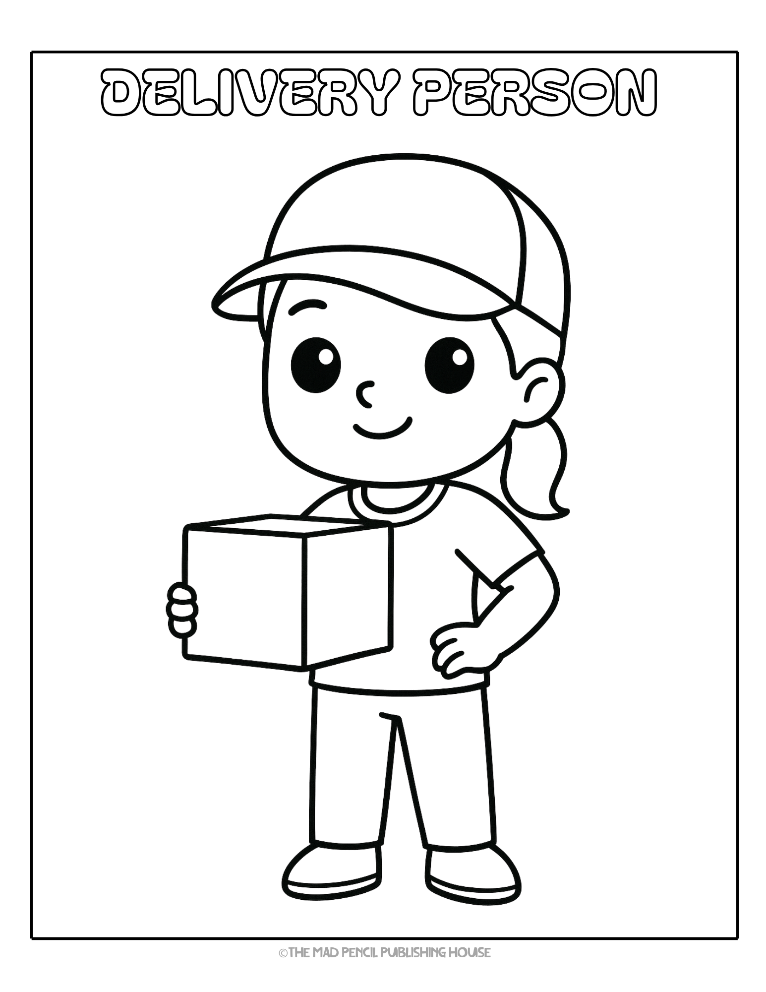 My First Big When I Grow Up Coloring Book - Image 5