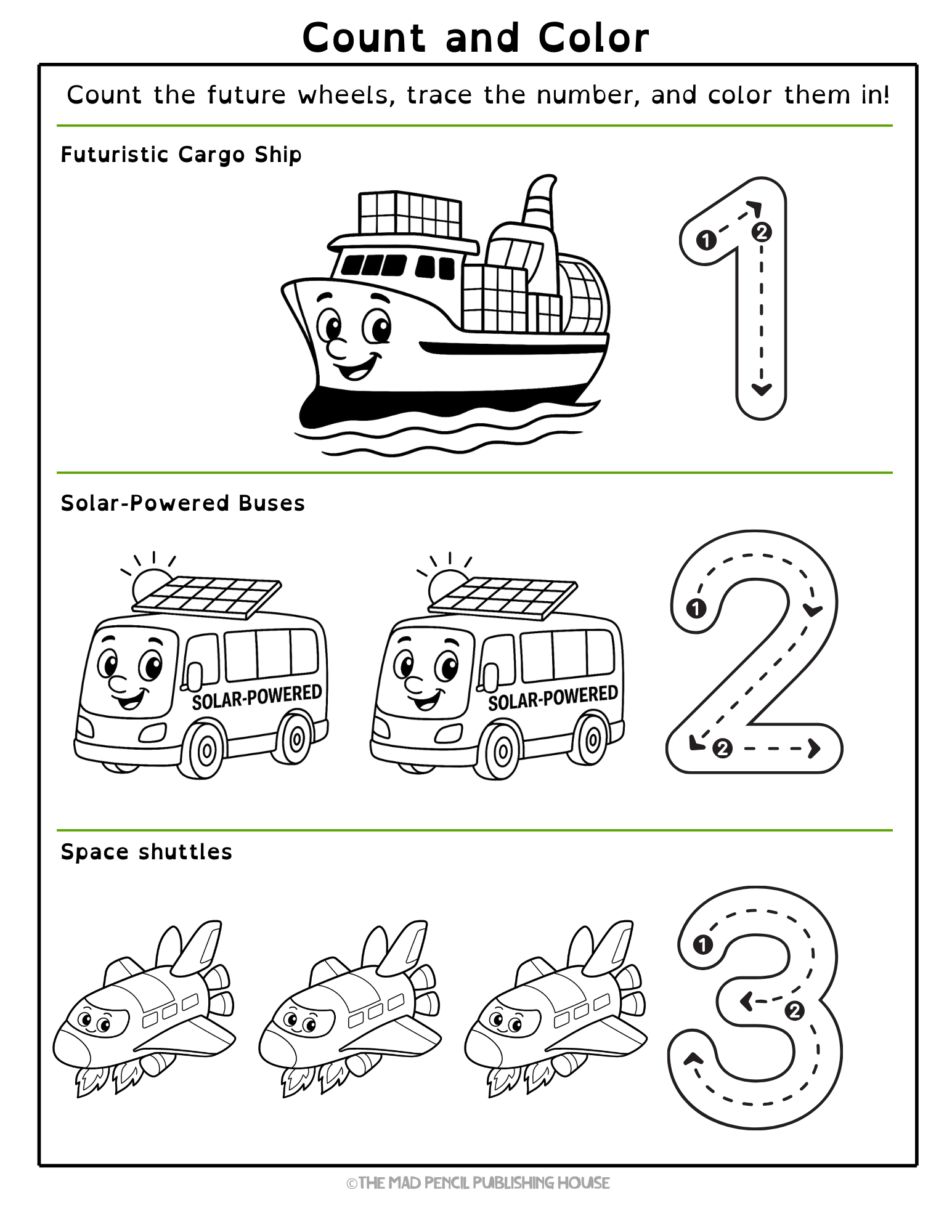 My First Big Future Wheels Coloring Book - Image 6