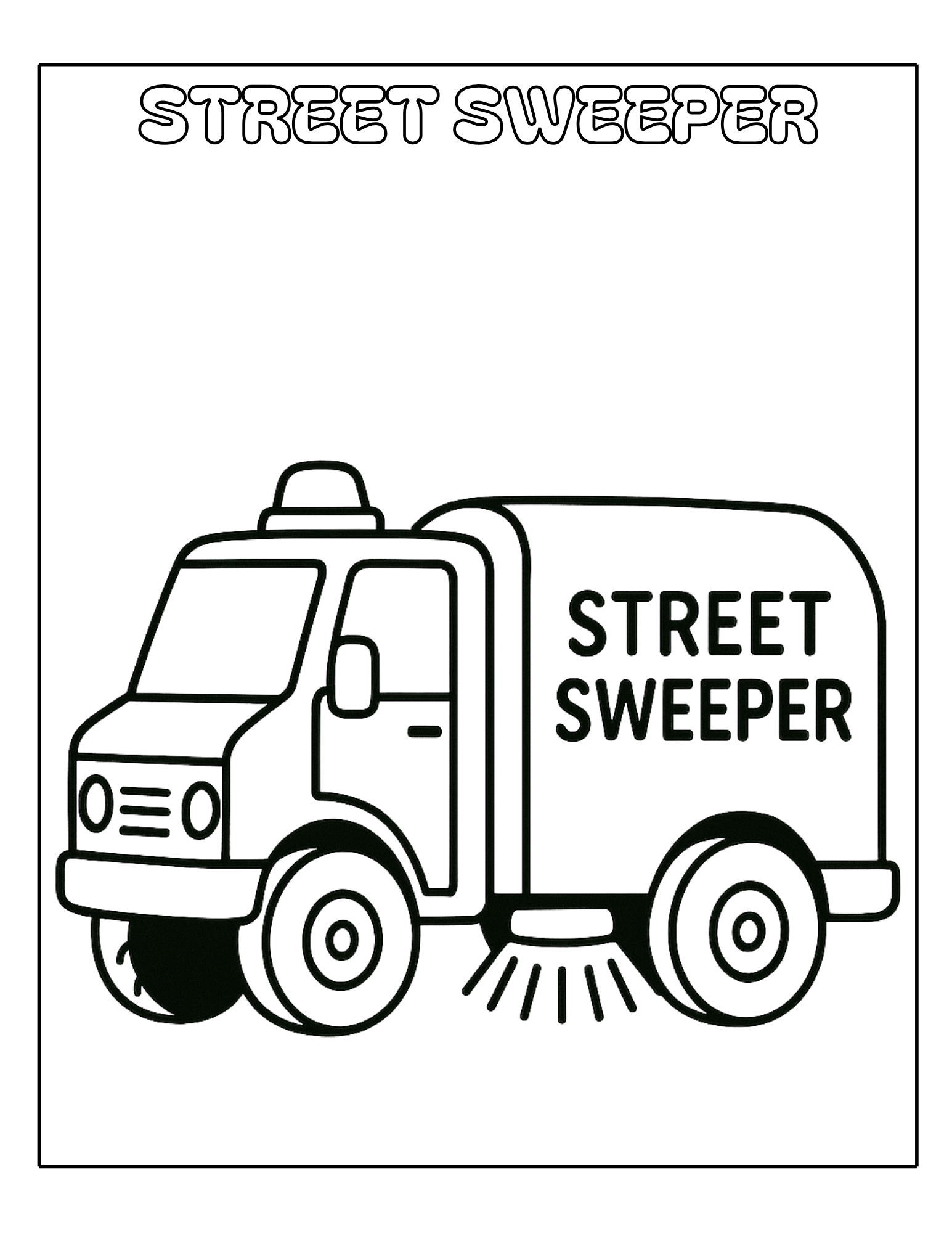My First Big Trucks Coloring Book - Image 5