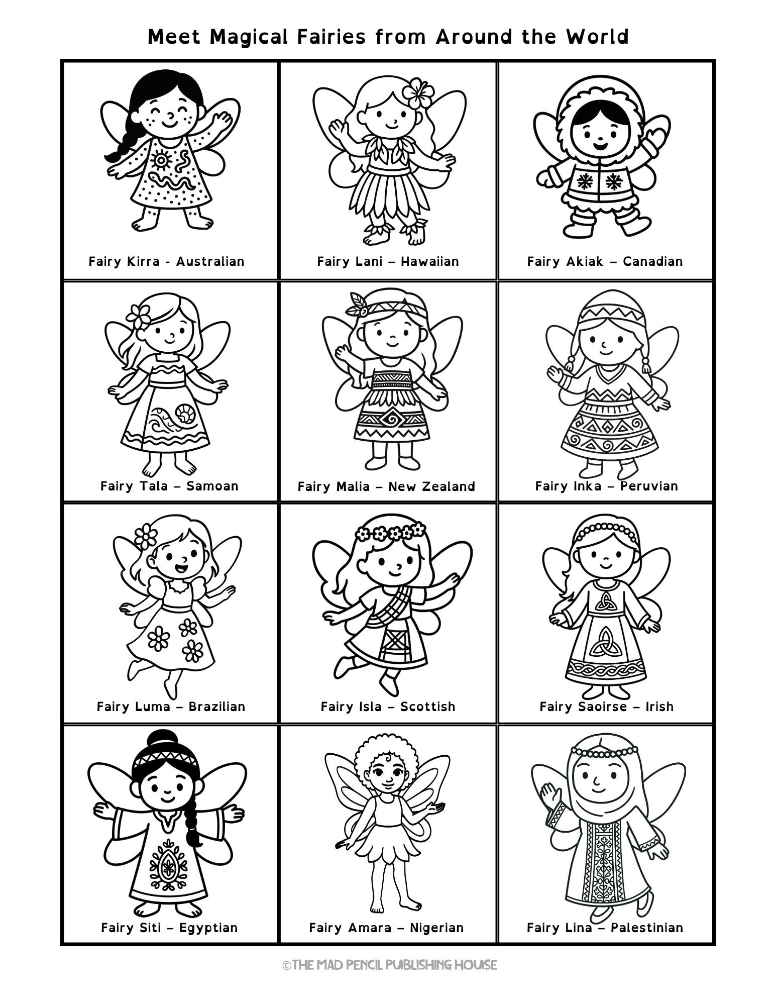 My First Big World of Fairies Coloring Book - Image 4