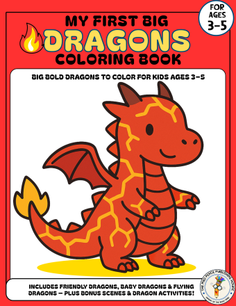 My First Big Dragons Coloring Book