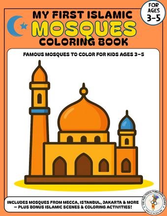 My First Islamic Mosques Coloring Book