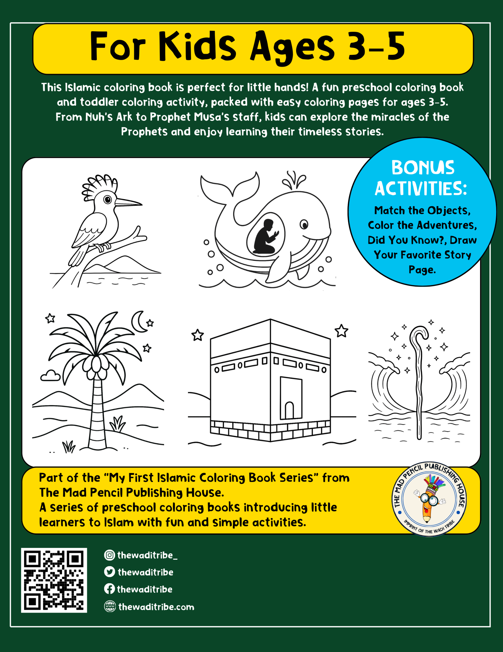 My First Islamic Prophets’ Stories Coloring Book - Image 6