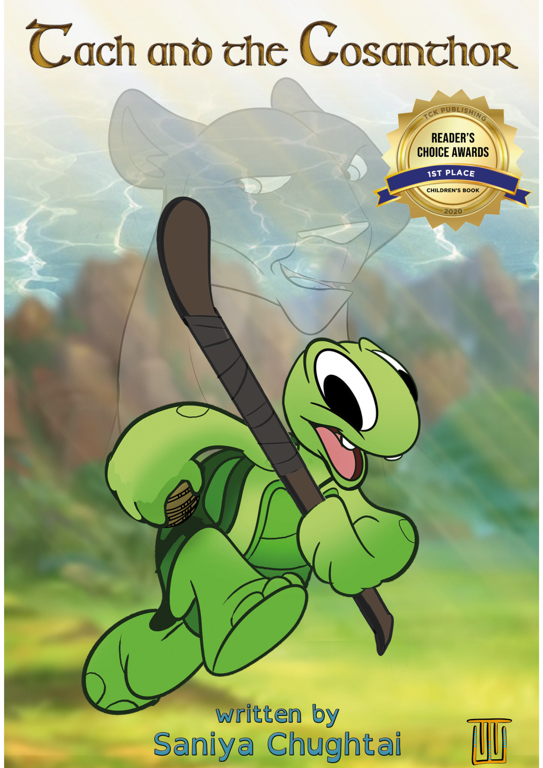 Tach and the Cosanthor front cover with award