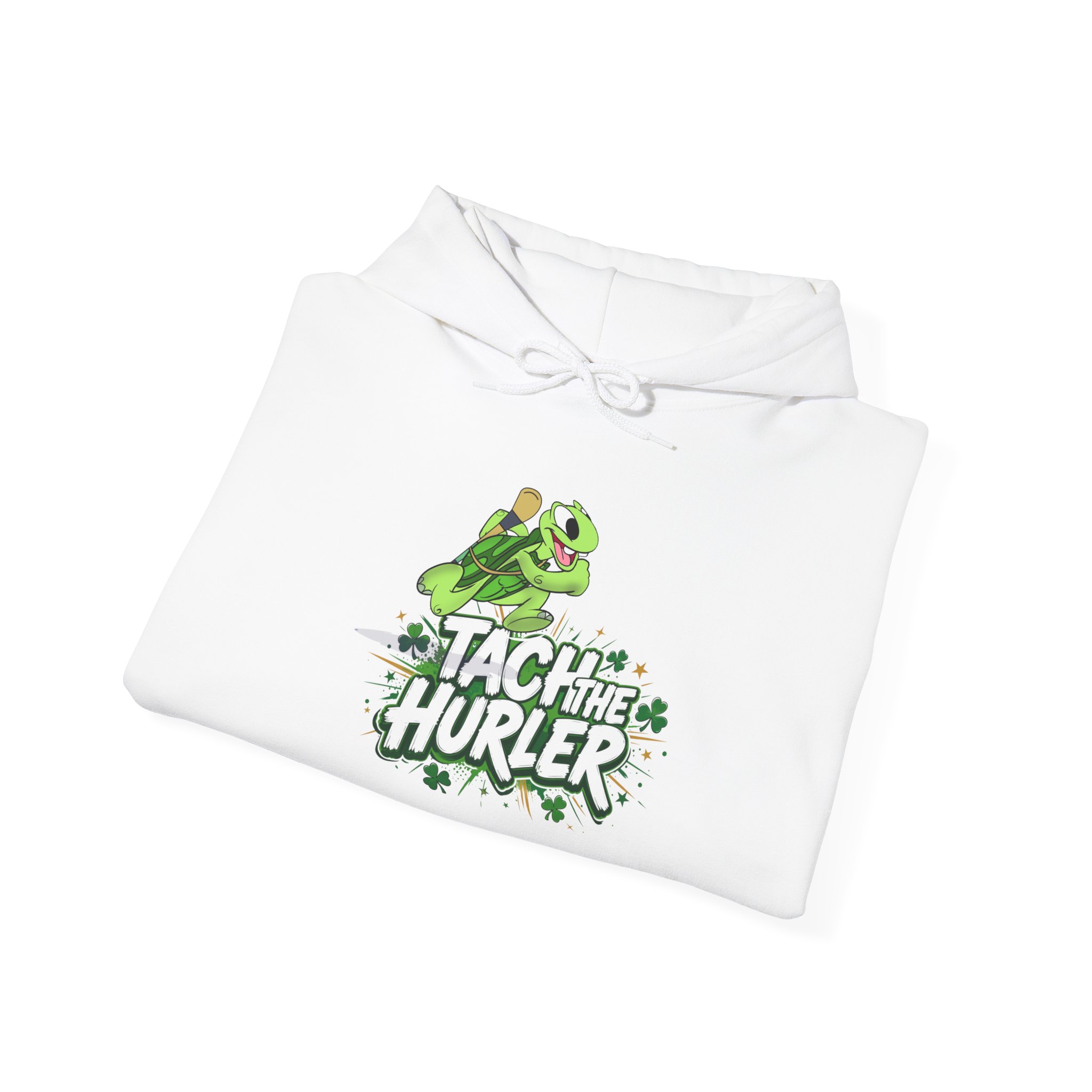Tach the Hurler Adult Hoodie | GAA Gift | The Wadi Tribe | I ❤️ Hurling - Image 4