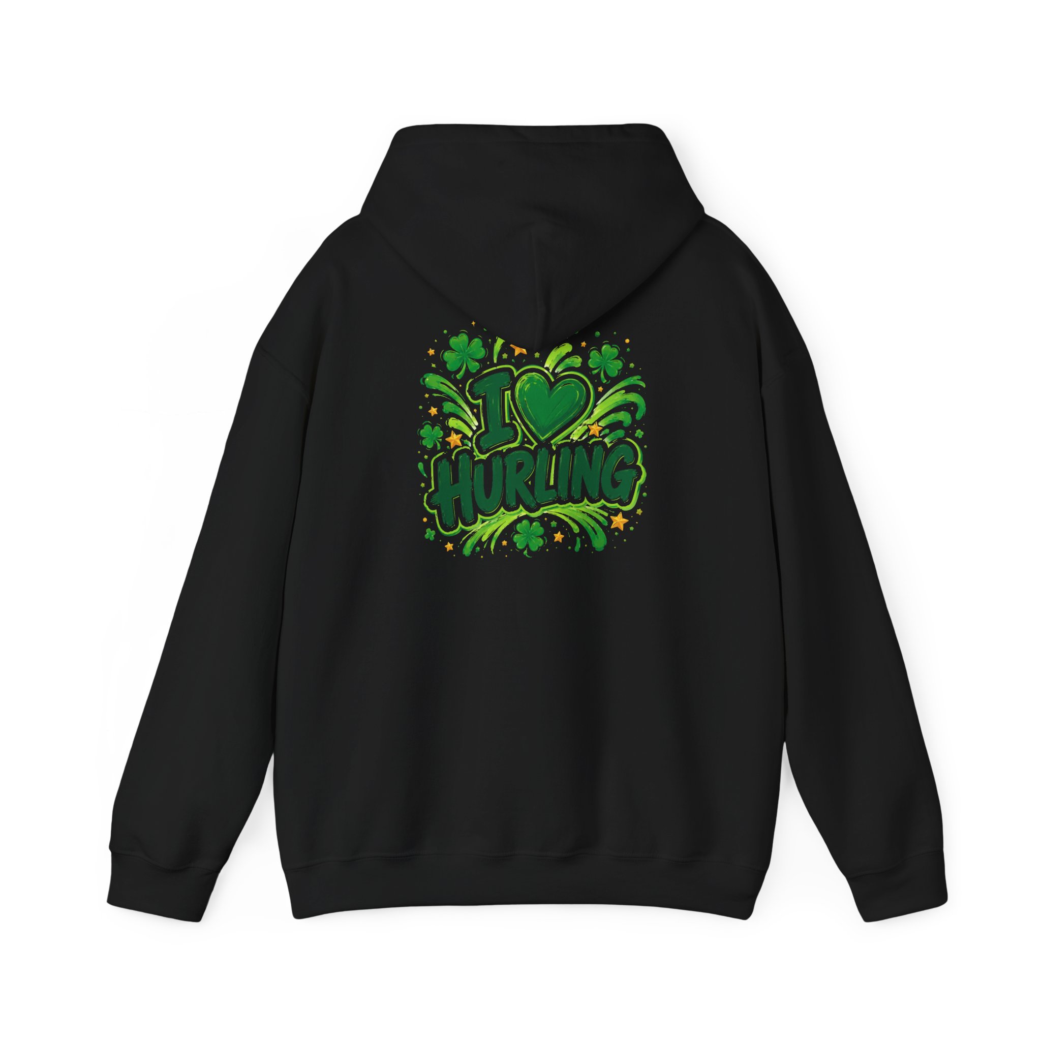 Tach the Hurler Adult Hoodie | GAA Gift | The Wadi Tribe | I ❤️ Hurling - Image 9