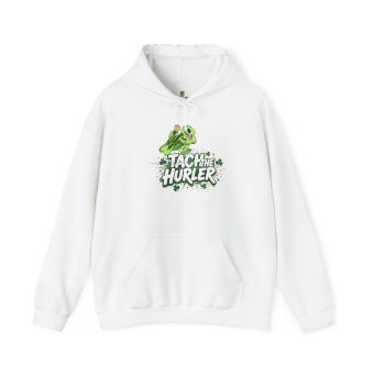 Tach the Hurler Adult Hoodie | GAA Gift | The Wadi Tribe | I ❤️ Hurling