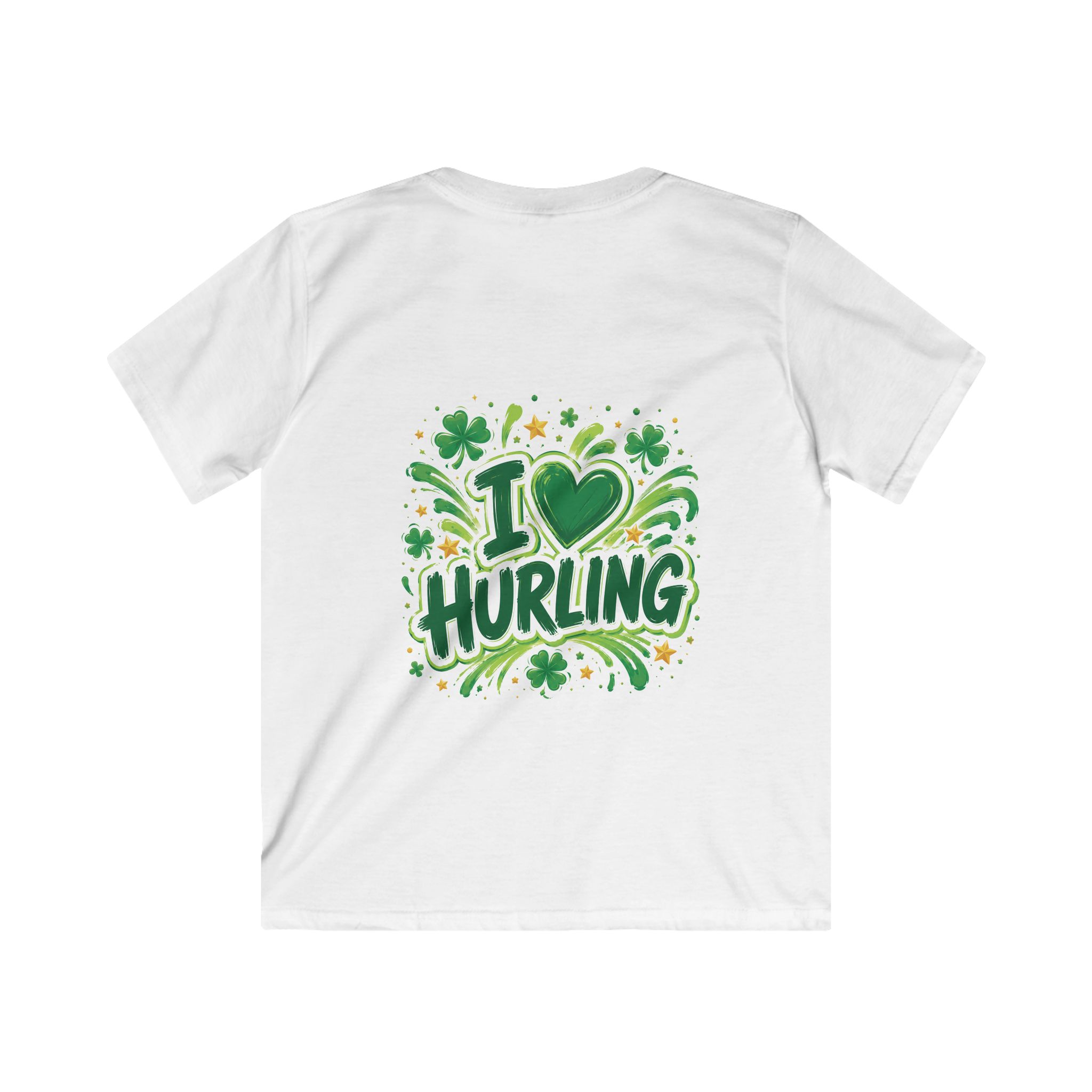 Kids Hurling T‑Shirt — "Tach The Hurler" St. Patrick’s Day Gaelic Sports Tee - Image 2