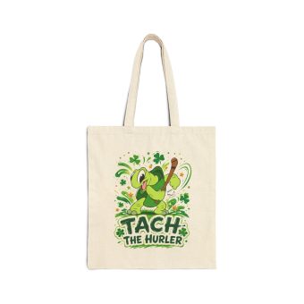 Tach the Hurler | Cotton Canvas Tote Bag