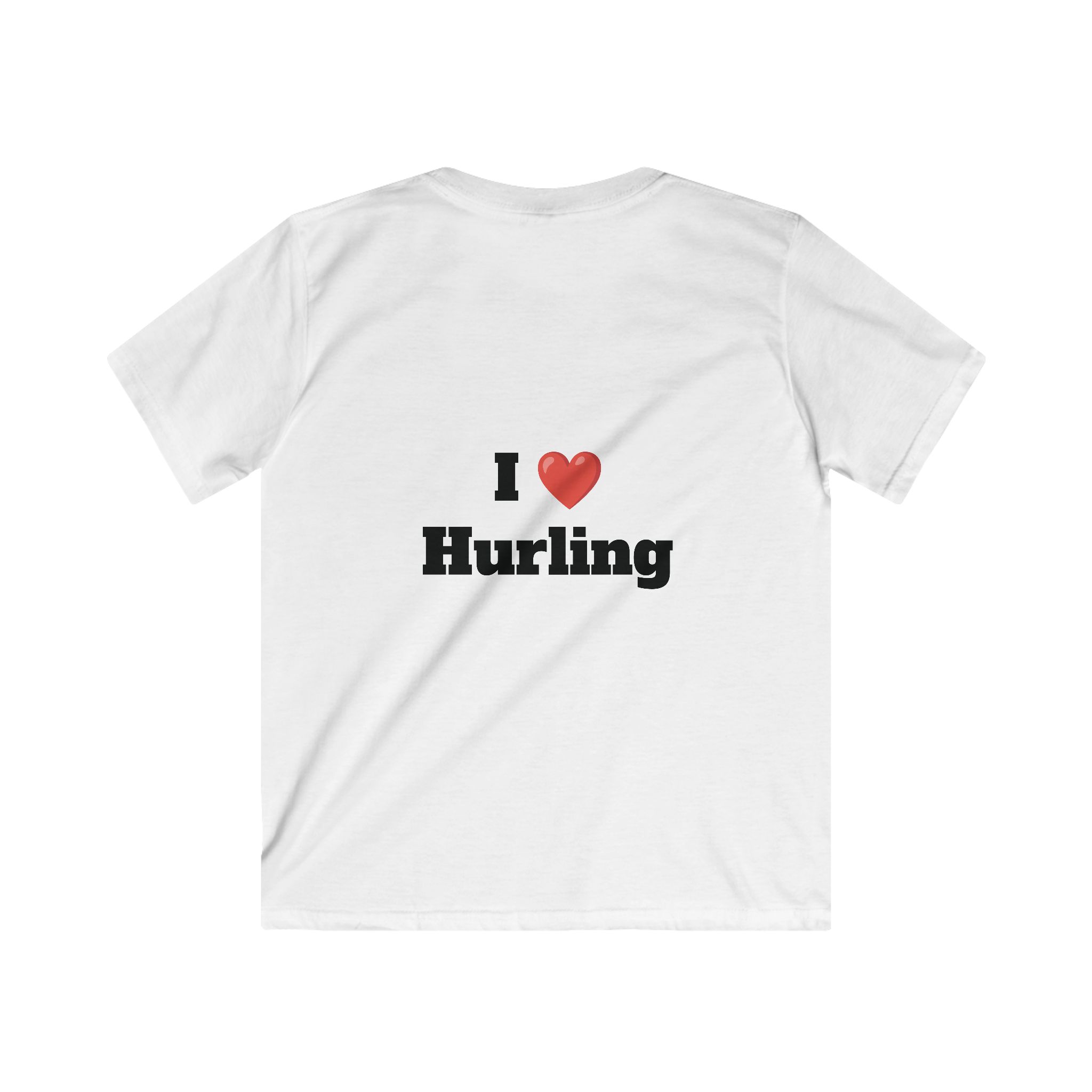 Kids Hurling T-Shirt — Tach the Hurler | I ❤️ Hurling | The Wadi Tribe - Image 2