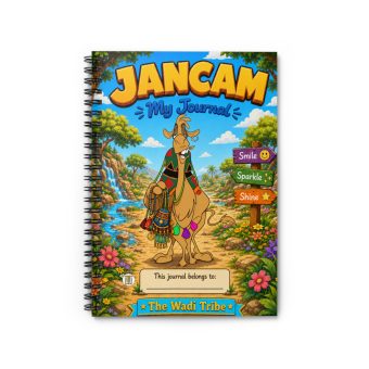 Jancam the Camel Notebook | The Wadi Tribe