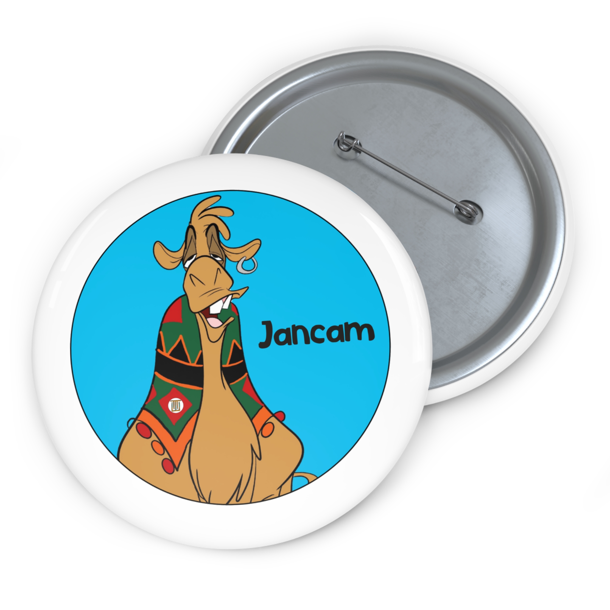 Jancam the Camel Pin Button | The Wadi Tribe - Image 5