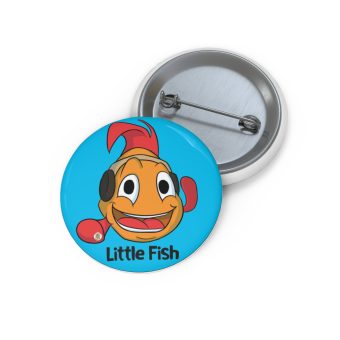 Little Fish Pin Button | The Wadi Tribe