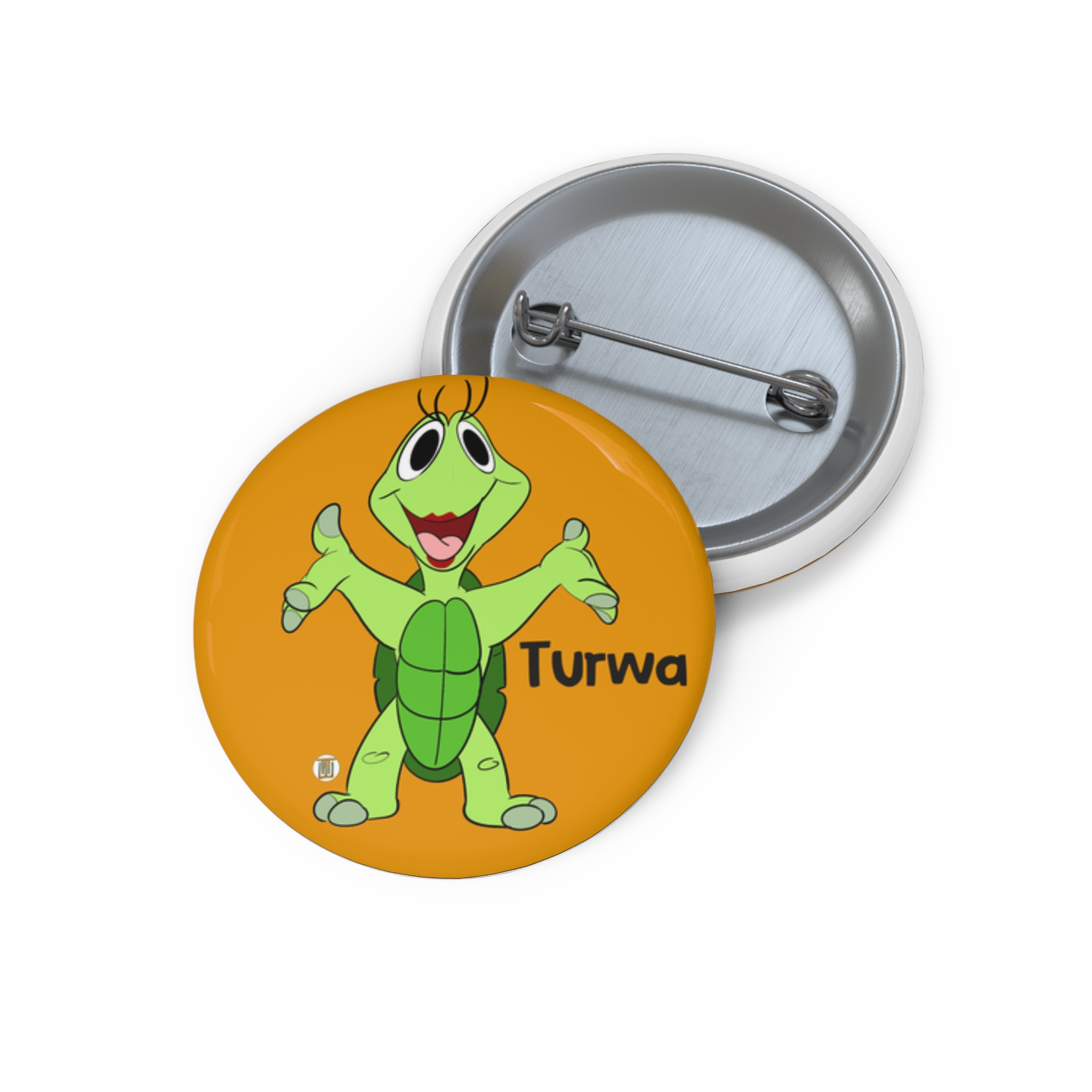 Turwa the Turtle Pin Button | The Wadi Tribe