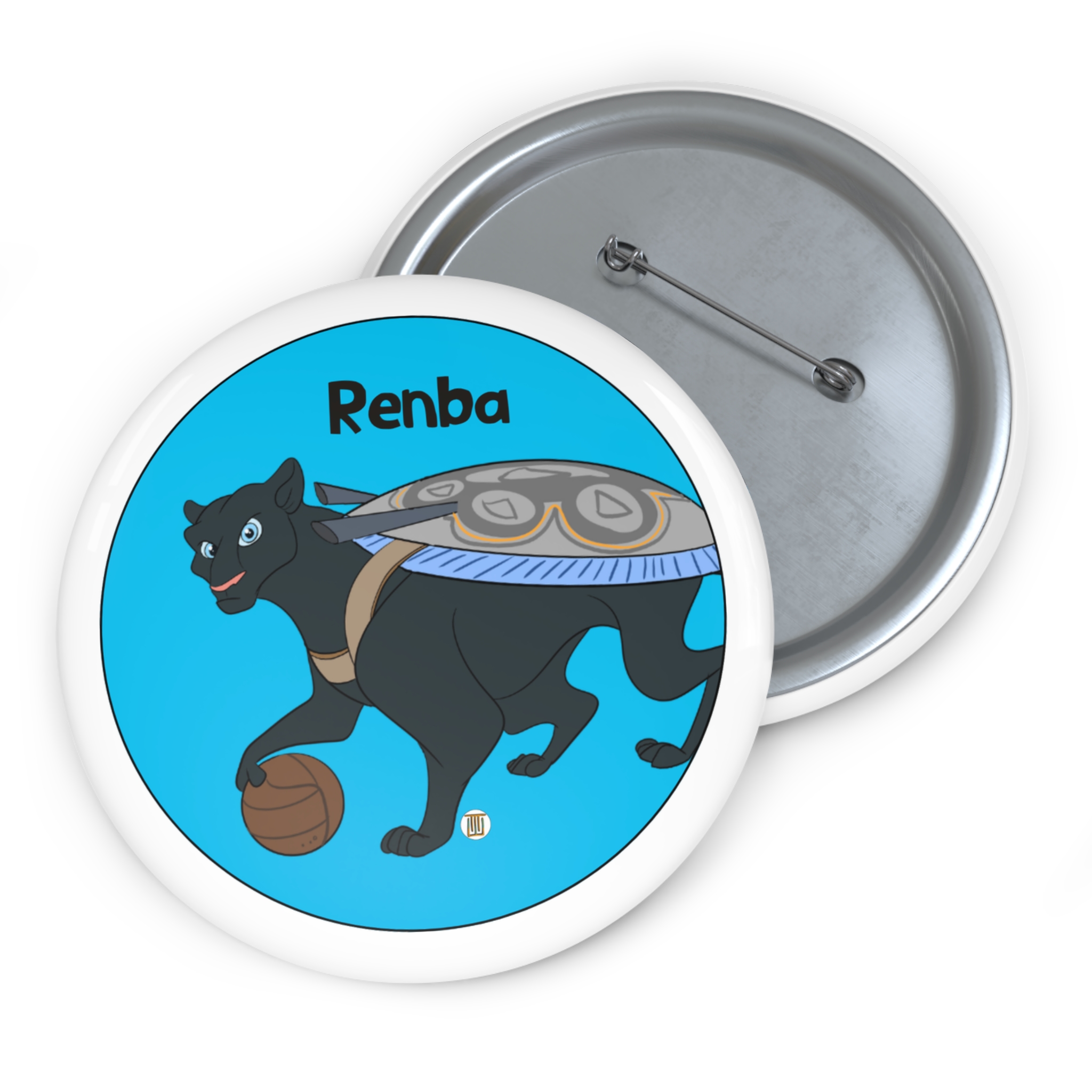 Renba the Puma Pin Button | The Wadi Tribe - Image 5