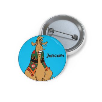 Jancam the Camel Pin Button | The Wadi Tribe