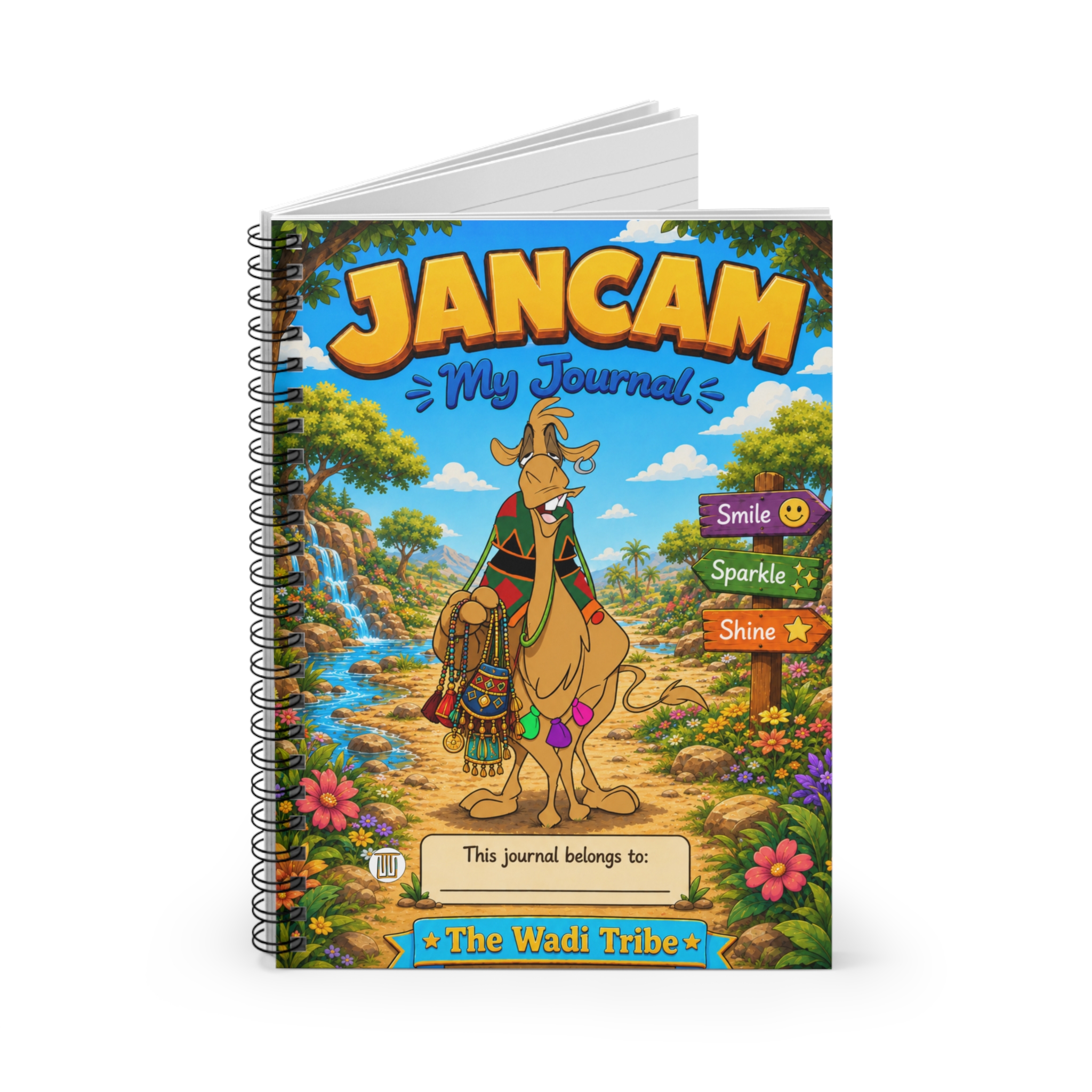 Jancam the Camel Notebook | The Wadi Tribe - Image 2