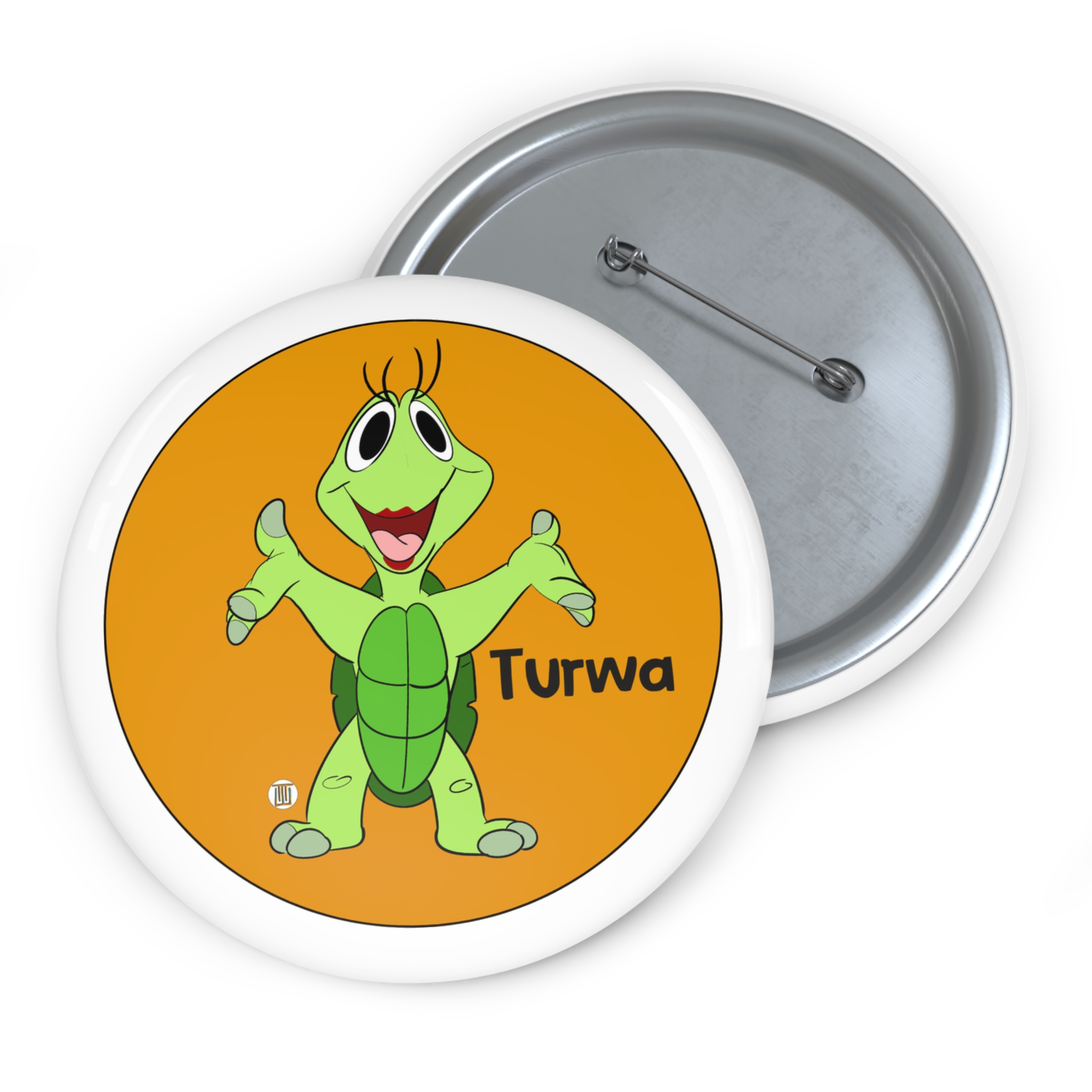 Turwa the Turtle Pin Button | The Wadi Tribe - Image 5