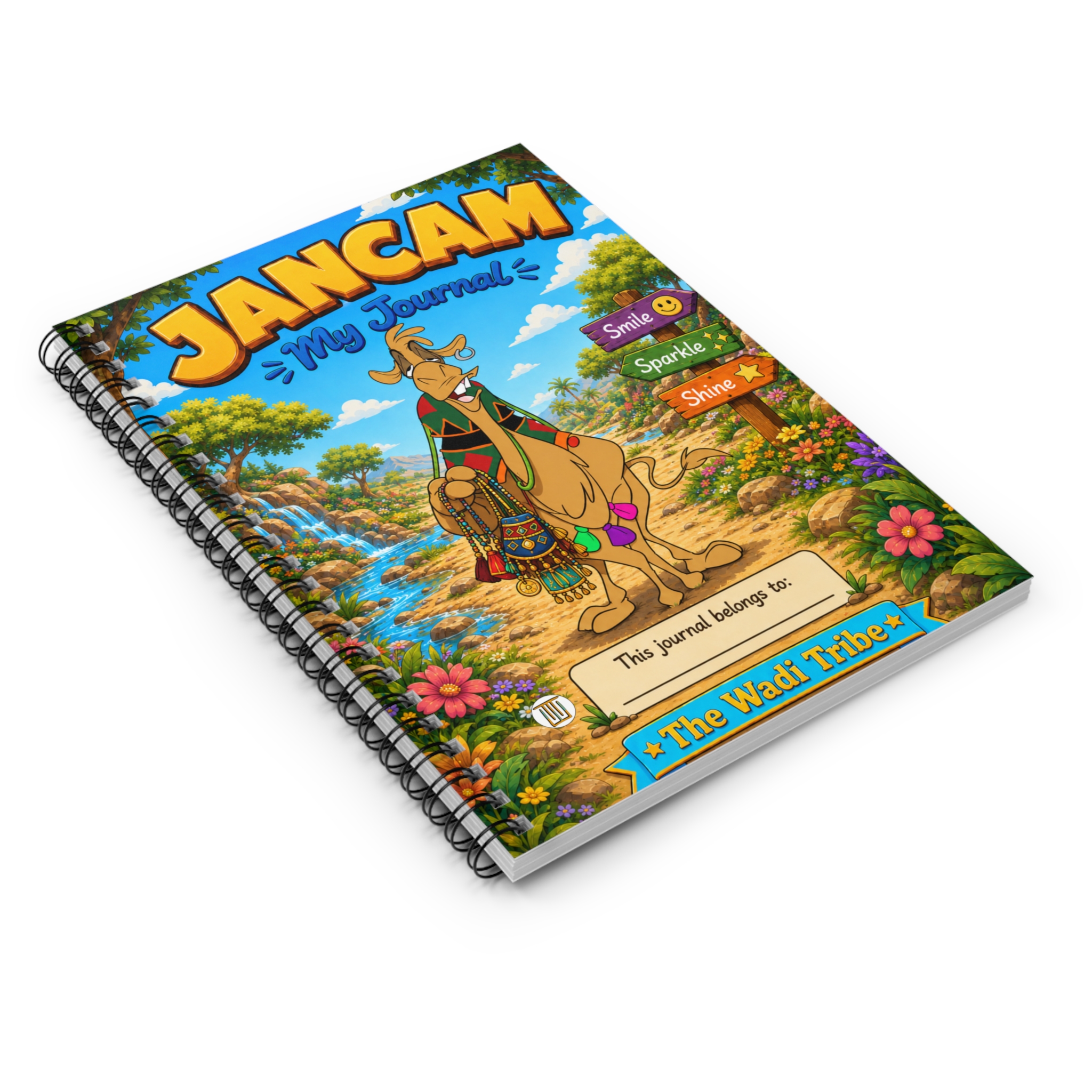 Jancam the Camel Notebook | The Wadi Tribe - Image 3