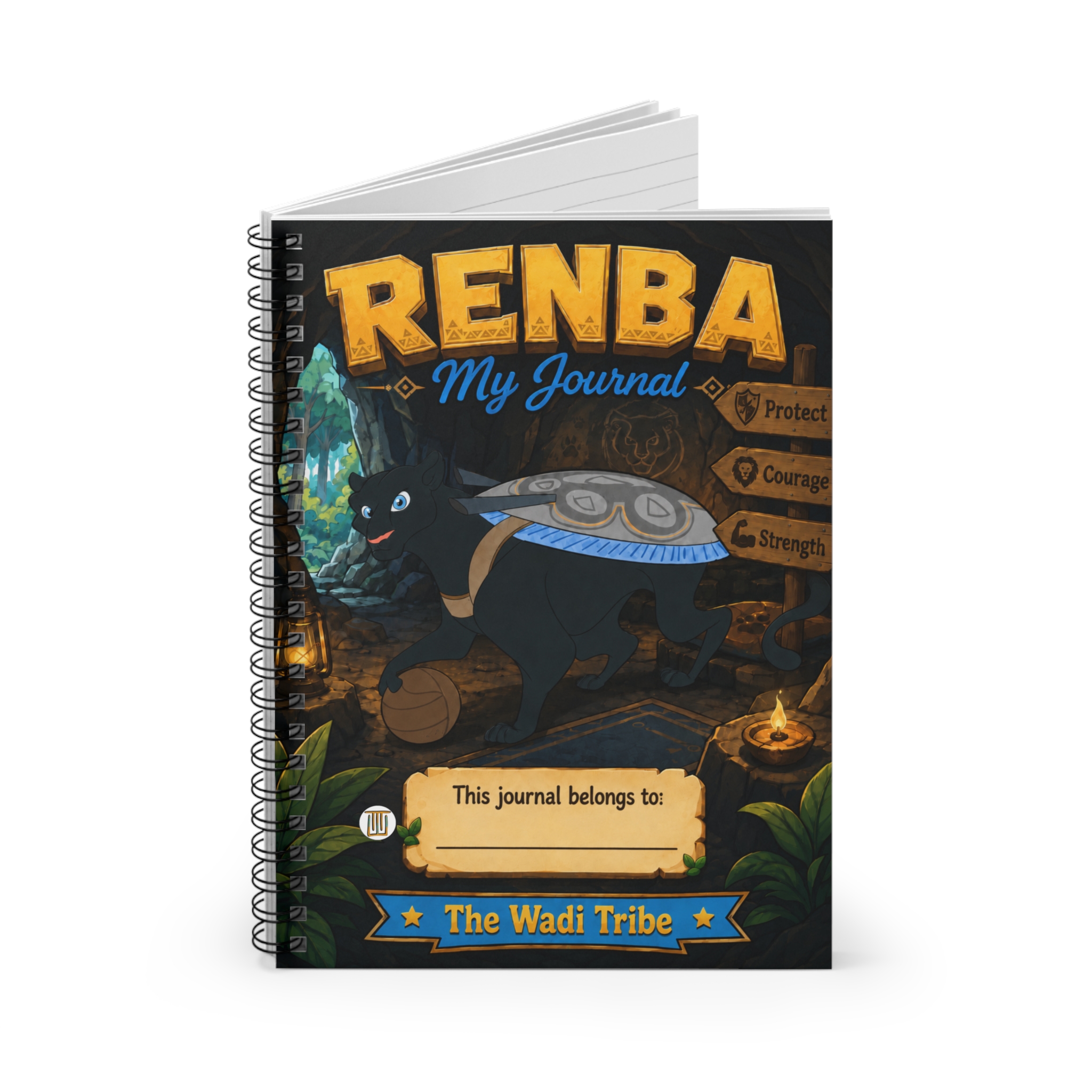 Renba the Puma Notebook | The Wadi Tribe - Image 2