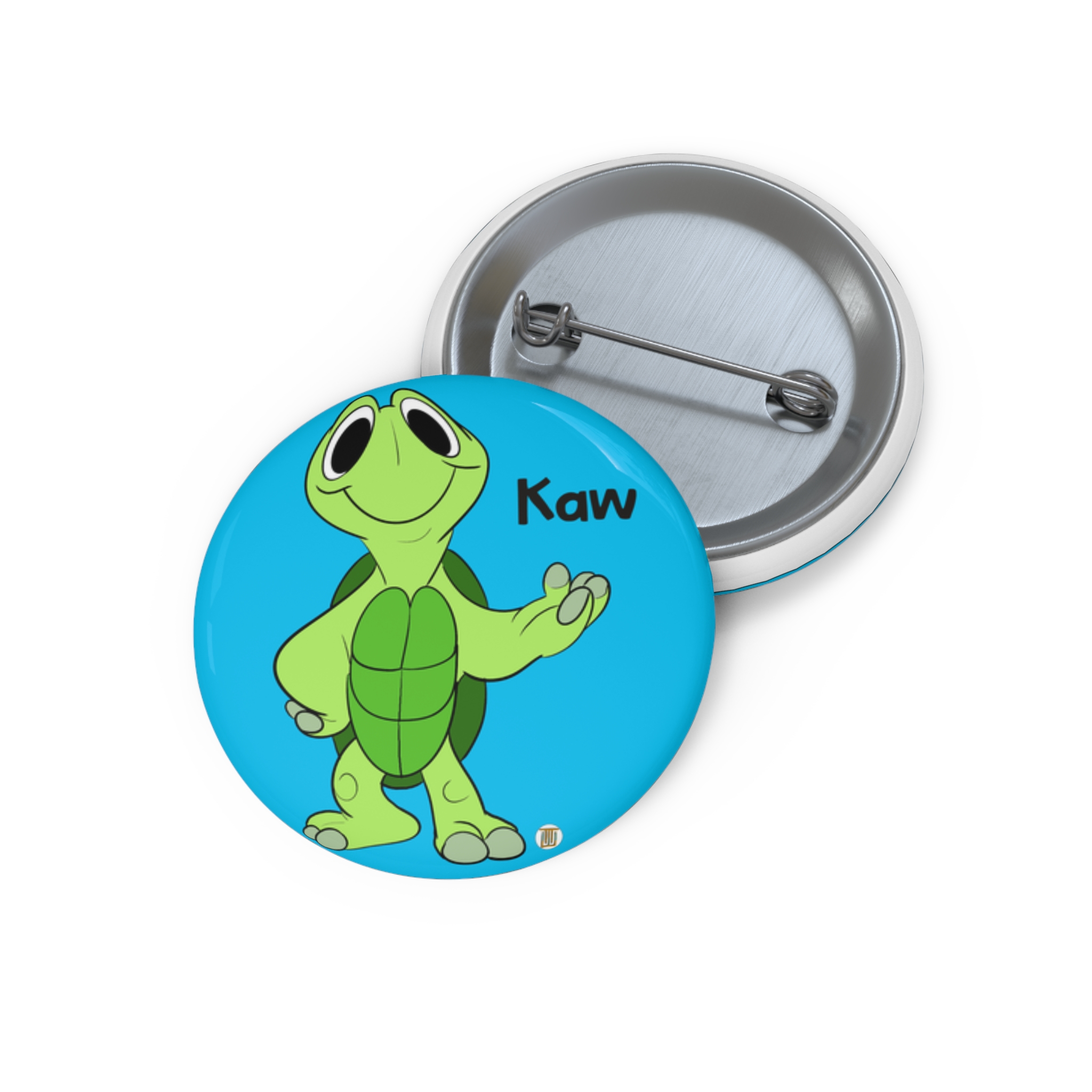 Kaw the Turtle Pin Button | The Wadi Tribe