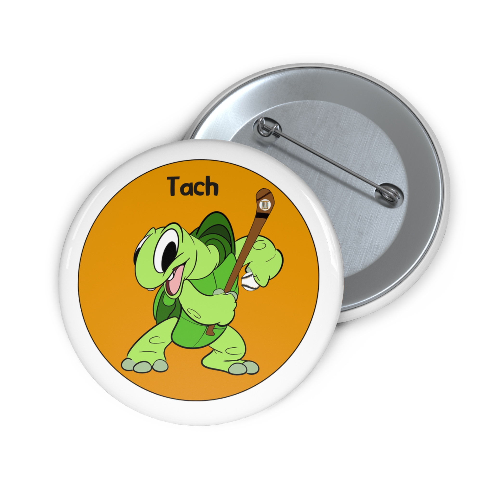 Tach the Hurler Pin Button | The Wadi Tribe - Image 3